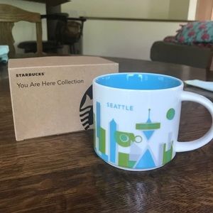 Starbucks You Are Here Seattle Mug